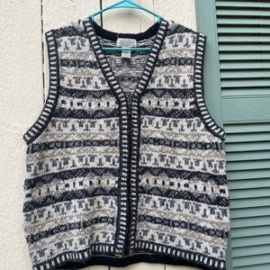 Vintage St. John’s bay sweater vest
